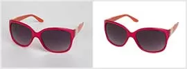 Sunglass Clipping Path for white background.