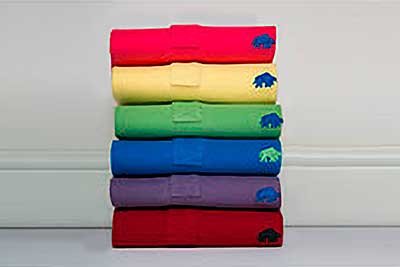 Polo t-shirts color variant visual for color change services editing