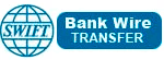 Bank wire transfer visual for accept payments