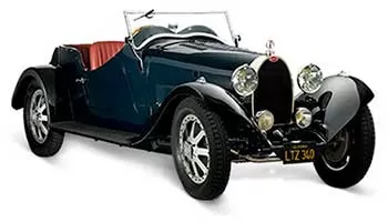 Car image editing for visual of a luxury brand photo retouching and shadow applied