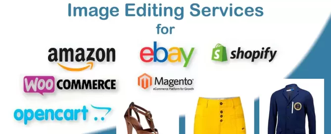 E-commerce image editing services for online store