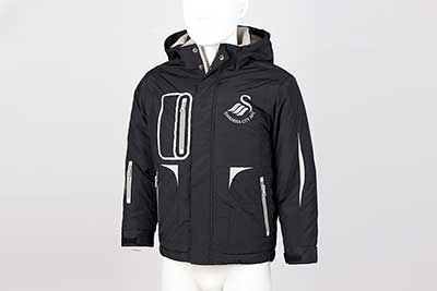 Men's jacket visual for ghost mannequin image editing services