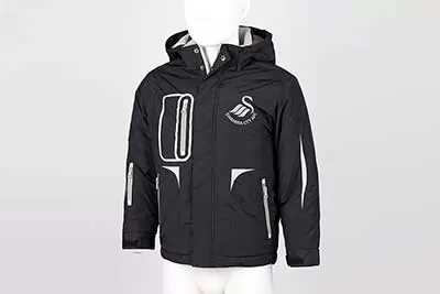 Men's jacket visual for ghost mannequin image editing services