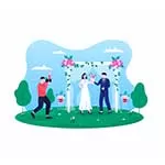 Photo editing for wedding photographers illustration Photo editing for wedding photographers illustration