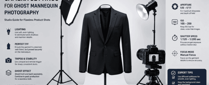 best Camera Settings for Ghost Mannequin Photography