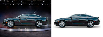 360-degree car image editing services