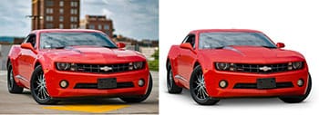 Automotive or car photo retouching services and editing