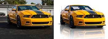 Car eCommerce image editing and retouching services