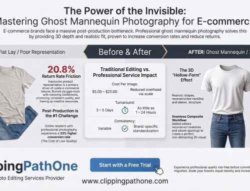 The Hidden ROI of Ghost Mannequin Services for Fashion Brands