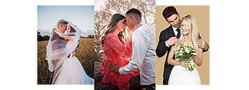 Wedding photo editing services visual album
