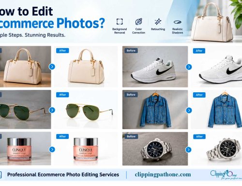 How to edit ecommerce photos